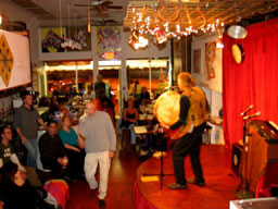Inside the Book Cafe