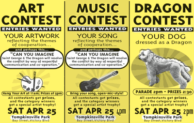 St George Festival Staten Island Art Music and Dragon contests