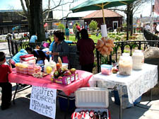 Food Vendors, Juan and family
