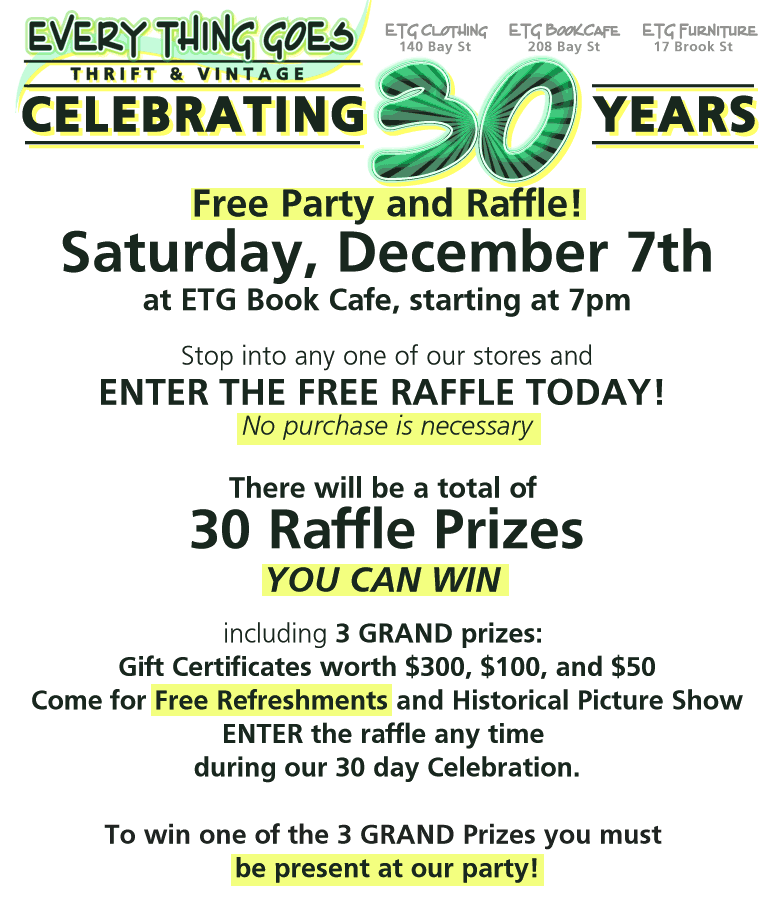 Every Thing Goes 30th Anniversary